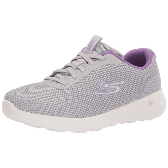 Skechers Shoes - Skechers GO Walk Joy - Light Motion, Gray/Lavender, 9.5 Wide  124707W